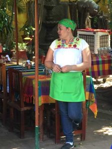 Waitress at El Meson de los Laureanos