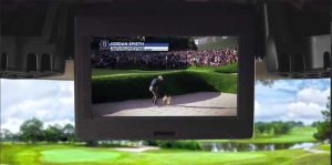 Golf-TV-in-Shark-Experience-cart