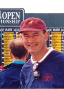Dan Vukelich at the 1999 British Open