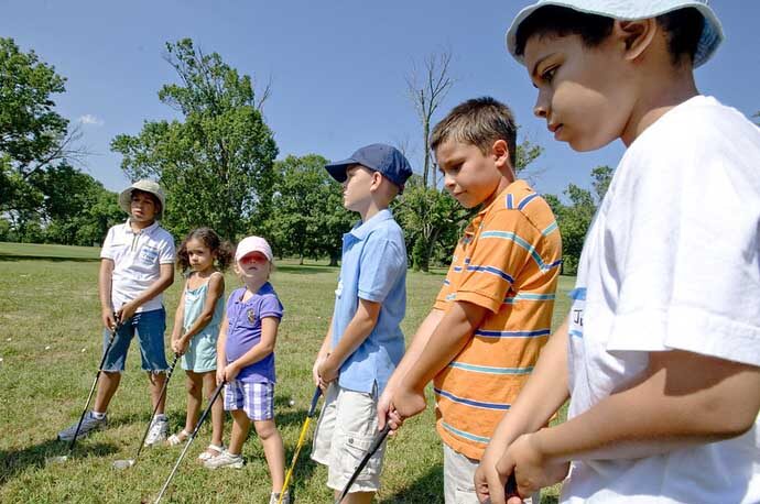 Junior golfers, photo by Phil Grout via Flickr